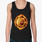 Женская майка Баскетбольный мяч