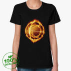 Женская футболка органик