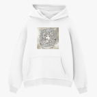 Толстовка худи оверсайз