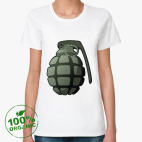 Женская футболка органик