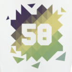 Цифра 58 (Low Poly)