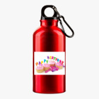 Металлическая бутылка 400 мл UV-DTF