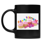 Кружка цветная UV-DTF