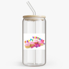 Банка с бамбуковой крышкой