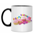 Кружка двухцветная