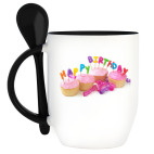 Кружка с ложкой