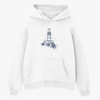 Толстовка худи оверсайз