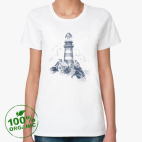 Женская футболка органик