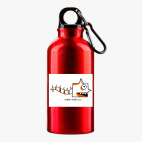 Металлическая бутылка 400 мл UV-DTF