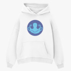 Толстовка худи оверсайз