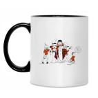 Кружка двухцветная