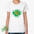 Женская футболка органик