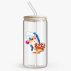 Банка с бамбуковой крышкой