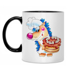 Кружка двухцветная