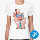 Женская спортивная футболка