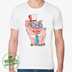 Мужская футболка органик