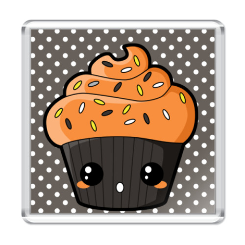 Магнит с принтом  Muffin