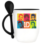 Кружка с ложкой