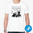 Мужская спортивная футболка