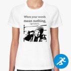 Женская спортивная футболка