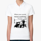 Женская рубашка поло