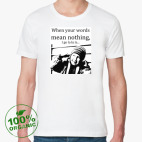 Мужская футболка органик