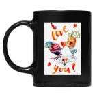 Кружка цветная UV-DTF