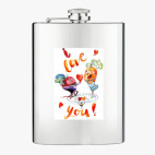 Фляжка стальная