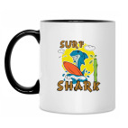 Кружка двухцветная