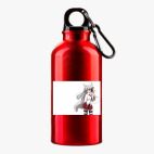 Металлическая бутылка 400 мл UV-DTF