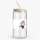 Банка с бамбуковой крышкой