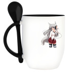 Кружка с ложкой