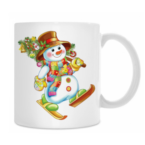 Кружка Снеговик