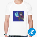 Мужская спортивная футболка