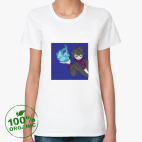 Женская футболка органик