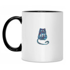 Кружка двухцветная