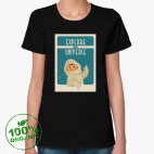 Женская футболка органик