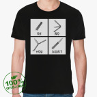 Мужская футболка органик