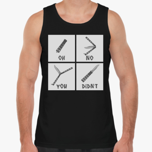 Майка с принтом Oh no you didn't