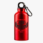 Металлическая бутылка 400 мл UV-DTF