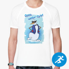 Мужская спортивная футболка