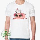 Мужская футболка органик