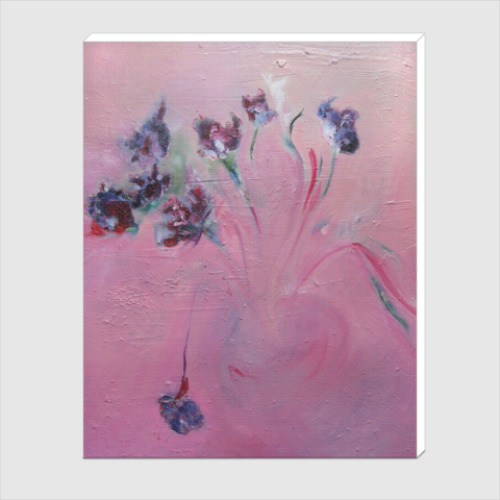 Холст с принтом Букет