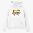 Толстовка худи оверсайз