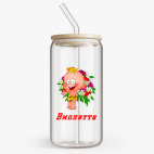 Банка с бамбуковой крышкой