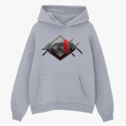 Толстовка худи оверсайз