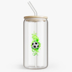 Банка с бамбуковой крышкой