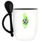 Кружка с ложкой