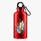 Металлическая бутылка 400 мл UV-DTF