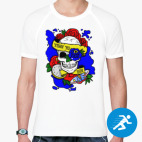 Мужская спортивная футболка